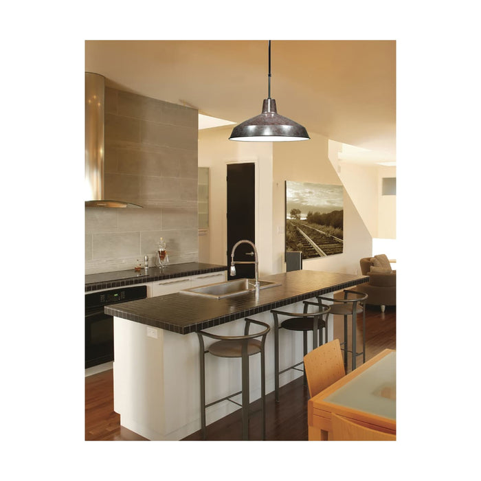 Pendant Nuvo SF76-662 1 Light - 16" - Pendant - Warehouse Shade - Old Bronze Finish Nuvo