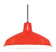 Pendant Nuvo SF76-663 1 Light - 16" - Pendant - Warehouse Shade - Red Finish Nuvo
