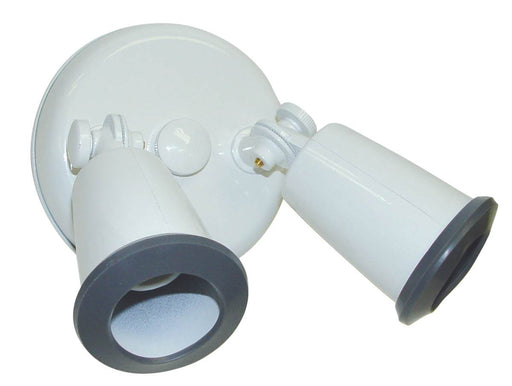 Flood Light Nuvo SF76-684 2 Light - 14" - Flood Light - Exterior - PAR38 Holder with Adjustable Swivel - White Finish Nuvo