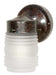Wall Lantern Nuvo SF76-700 1 Light - 6" - Porch - Wall - Mason Jar with Frosted Glass - Old Bronze Finish Nuvo