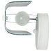 Vanity Nuvo SF77-087 2 Light - 14" - Vanity - with White "U" Channel Glass - White Finish Nuvo