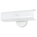 Vanity Nuvo SF77-087 2 Light - 14" - Vanity - with White "U" Channel Glass - White Finish Nuvo