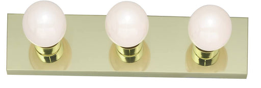 Vanity Nuvo SF77-188 3 Light - 18" - Vanity - Strip - Polished Brass Finish Nuvo