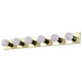 Vanity Nuvo SF77-190 6 Light - 36" - Vanity - Strip - Polished Brass Finish Nuvo