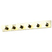 Vanity Nuvo SF77-190 6 Light - 36" - Vanity - Strip - Polished Brass Finish Nuvo