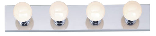 Vanity Nuvo SF77-193 4 Light - 24" - Vanity - Strip - Polished Chrome Finish Nuvo