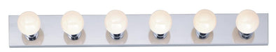 Vanity Nuvo SF77-194 6 Light - 36" - Vanity - Strip - Polished Chrome Finish Nuvo