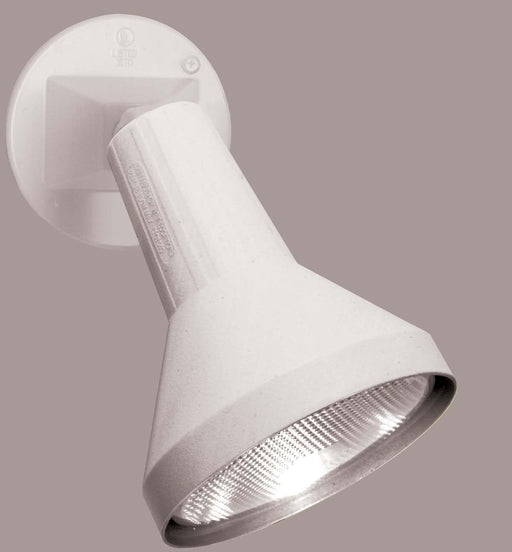 Flood Light Nuvo SF77-487 1 Light - 8" - Flood Light - Exterior - PAR38 with Adjustable Swivel - White Finish Nuvo