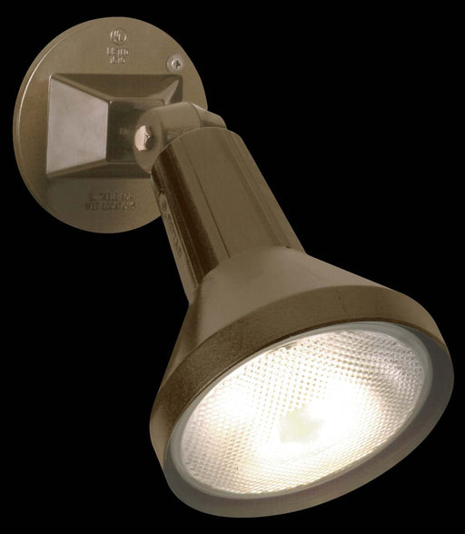 Flood Light Nuvo SF77-494 1 Light - 8" - Flood Light - Exterior - PAR38 with Adjustable Swivel - Bronze Finish Nuvo