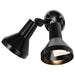 Flood Light Nuvo SF77-701 2 Light - 15" - Flood Light - Exterior - PAR38 with Adjustable Swivel - Black Finish Nuvo