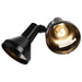 Flood Light Nuvo SF77-701 2 Light - 15" - Flood Light - Exterior - PAR38 with Adjustable Swivel - Black Finish Nuvo