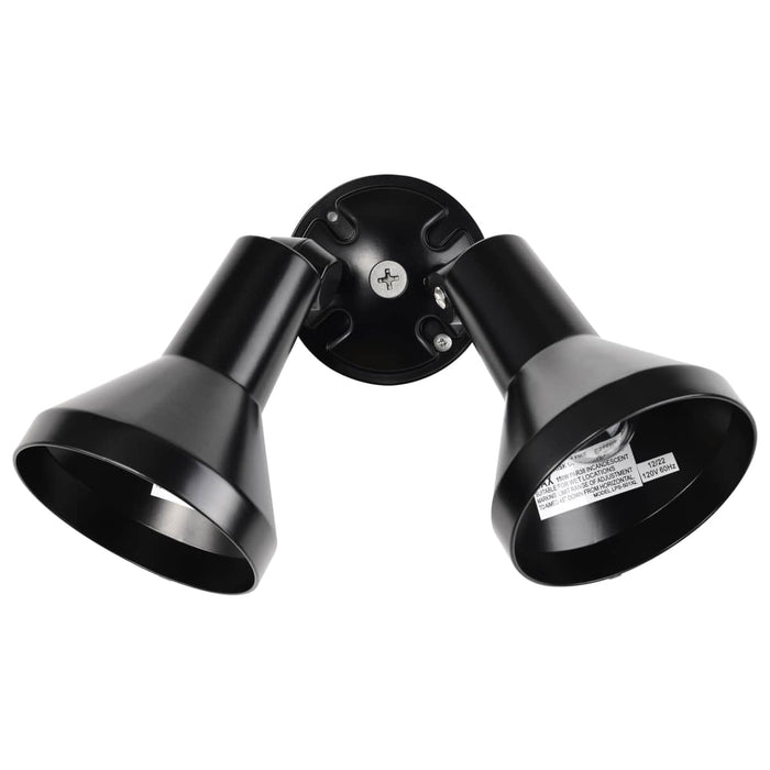 Flood Light Nuvo SF77-701 2 Light - 15" - Flood Light - Exterior - PAR38 with Adjustable Swivel - Black Finish Nuvo