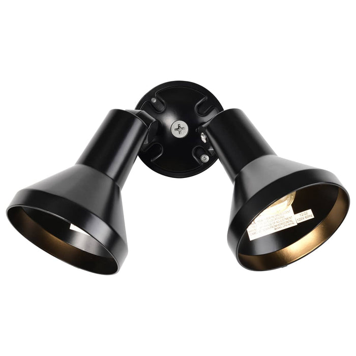 Flood Light Nuvo SF77-701 2 Light - 15" - Flood Light - Exterior - PAR38 with Adjustable Swivel - Black Finish Nuvo