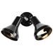 Flood Light Nuvo SF77-701 2 Light - 15" - Flood Light - Exterior - PAR38 with Adjustable Swivel - Black Finish Nuvo