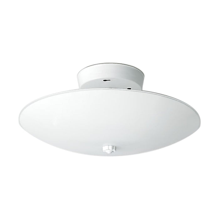Flush Mount Nuvo SF77-823 2 Light - 12" - Ceiling Fixture - White Round - White Finish Nuvo