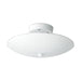 Flush Mount Nuvo SF77-823 2 Light - 12" - Ceiling Fixture - White Round - White Finish Nuvo