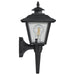 Wall Lantern Nuvo SF77-896 1 Light - 17'' Coach Lantern with Finial - Beveled Acrylic Panels - Black Finish Nuvo