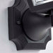 Wall Lantern Nuvo SF77-896 1 Light - 17'' Coach Lantern with Finial - Beveled Acrylic Panels - Black Finish Nuvo
