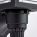 Wall Lantern Nuvo SF77-896 1 Light - 17'' Coach Lantern with Finial - Beveled Acrylic Panels - Black Finish Nuvo
