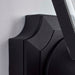 Wall Lantern Nuvo SF77-896 1 Light - 17'' Coach Lantern with Finial - Beveled Acrylic Panels - Black Finish Nuvo