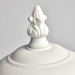 Wall Lantern Nuvo SF77-899 1 Light - 13'' Coach Post Top Lantern with Finial - Beveled Acrylic Panels - White Finish Nuvo