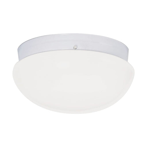 Flush Mount Nuvo SF77-987 2 Light - 12" Flush with White Glass - White Finish Nuvo