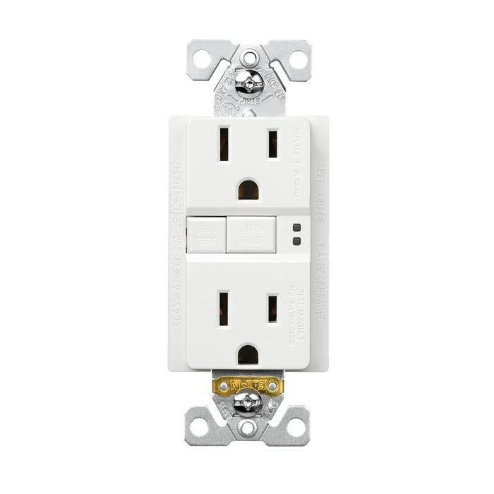 GFCI EATON SGF15W GFCI Receptacle 15 Amp White Eaton