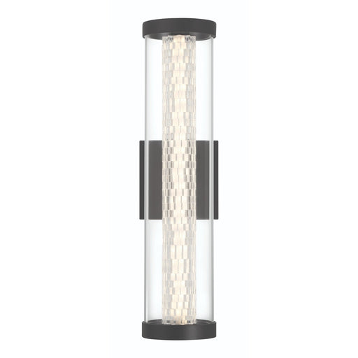 Outdoor Wall Sconce Eurofase 46696-014 SAVRON 14 Inch Outdoor LED Wall Sconce - Black Eurofase