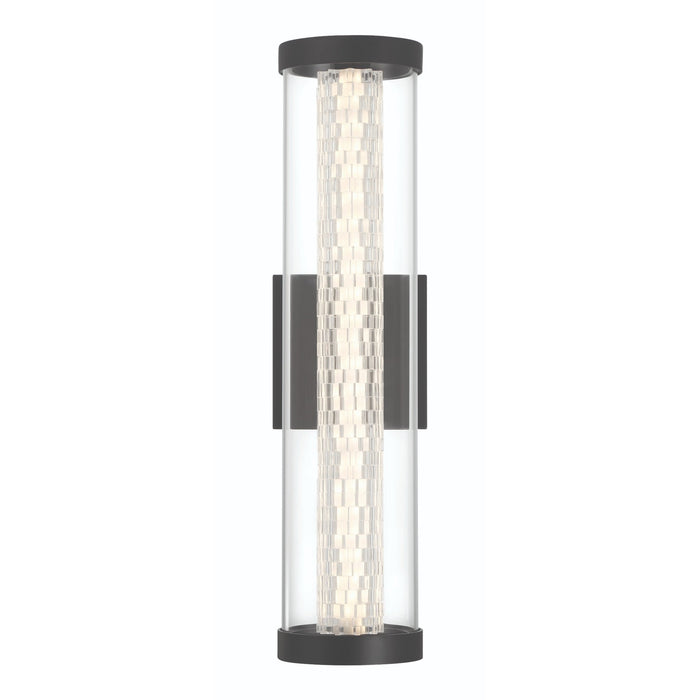 Outdoor Wall Sconce Eurofase 46696-014 SAVRON 14 Inch Outdoor LED Wall Sconce - Black Eurofase