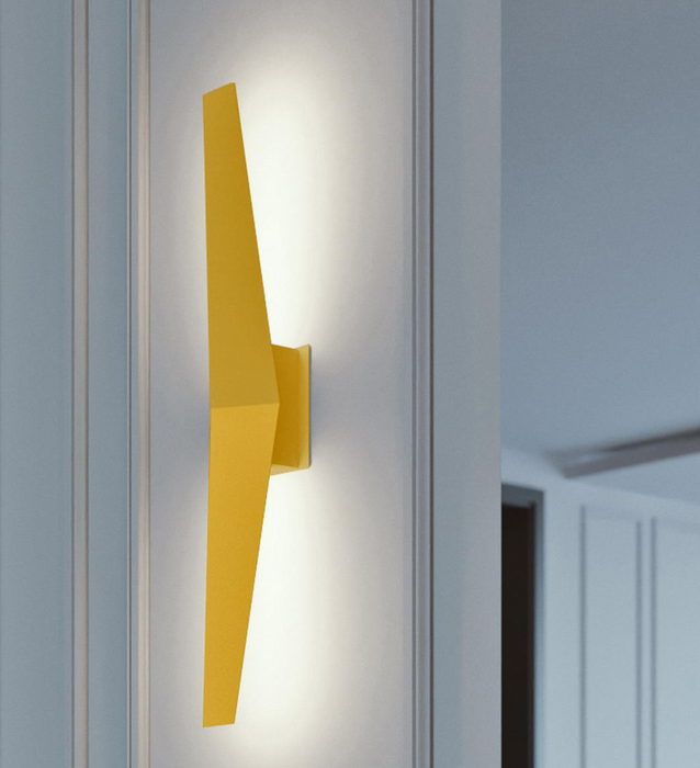 AFX Brink 36 Inch LED Wall Sconce in Black or Gold
