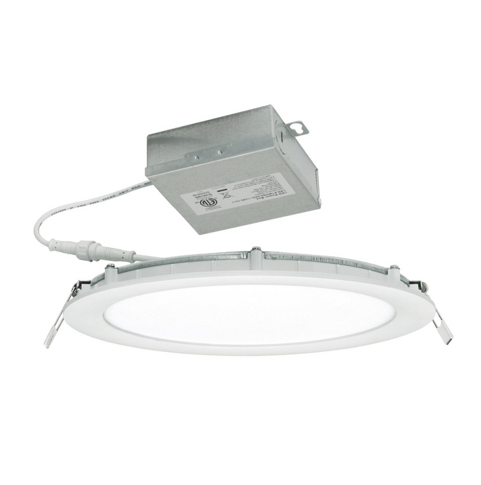 Recessed Downlight AFX Tuck 8" White Low Profile Recessed LED Downlight 5CCT AFX Lighting