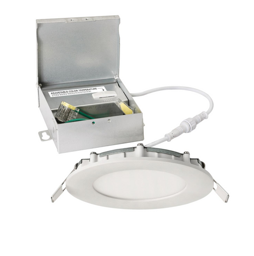 Recessed Downlight AFX Tuck 4" White Low Profile Recessed LED Downlight 5CCT AFX Lighting