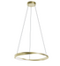 LED Chandelier AFX Lighting OBRP24 Oberon 24 Inch LED Twisted Ring Chandelier AFX