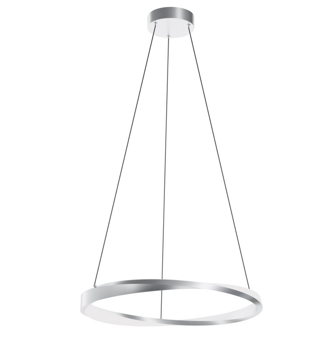 LED Chandelier AFX Lighting OBRP24 Oberon 24 Inch LED Twisted Ring Chandelier AFX