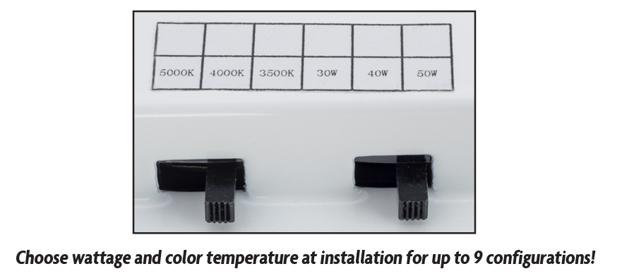 LED Troffer Topaz F-VTC22/40/PCTS/D 2X2 LED Center Basket Troffer 20/30/40W & CCT Selectable Topaz