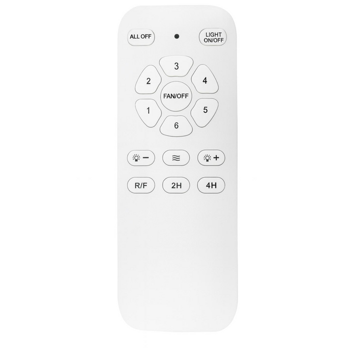 AFX BNKN523 Banks 52 Inch 3 Blade Ceiling Fan with Light Kit & Remote White