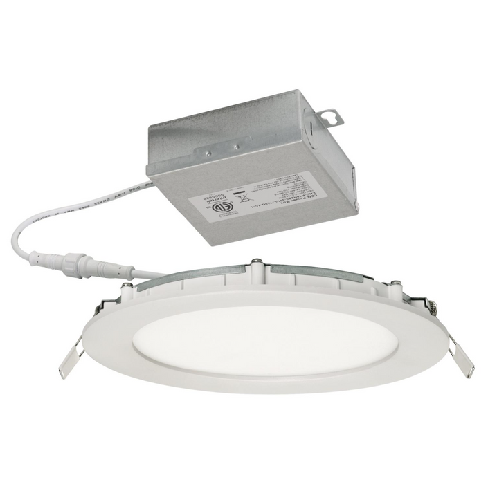Recessed Downlight AFX Tuck 6" White Low Profile Recessed LED Downlight 5CCT AFX Lighting