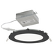 Recessed Downlight AFX Tuck 6" Black Low Profile Recessed LED Downlight 5CCT AFX Lighting