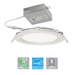 Recessed Downlight AFX Tuck 6" White Low Profile Recessed LED Downlight 5CCT AFX Lighting