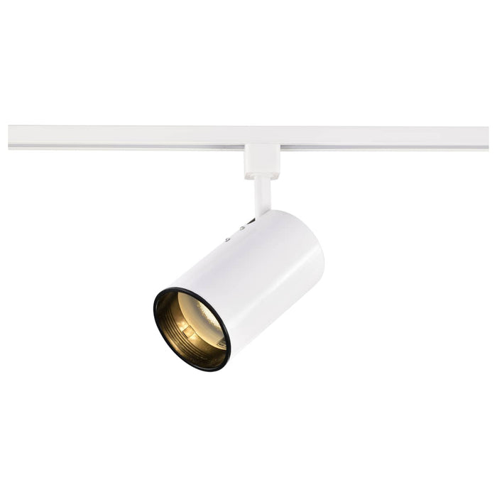 Track Head Nuvo TH200 1 Light - R20 - Track Head - Straight Cylinder - White Finish - H-Style Nuvo