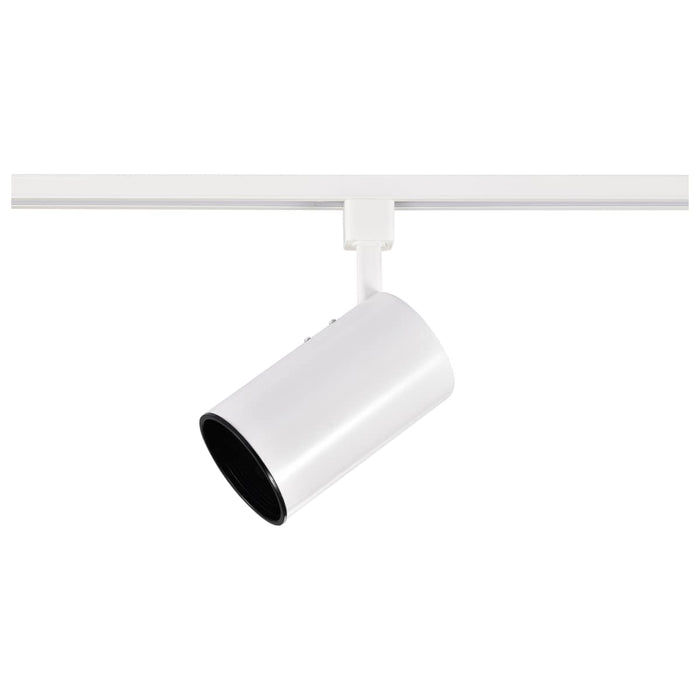 Track Head Nuvo TH200 1 Light - R20 - Track Head - Straight Cylinder - White Finish - H-Style Nuvo