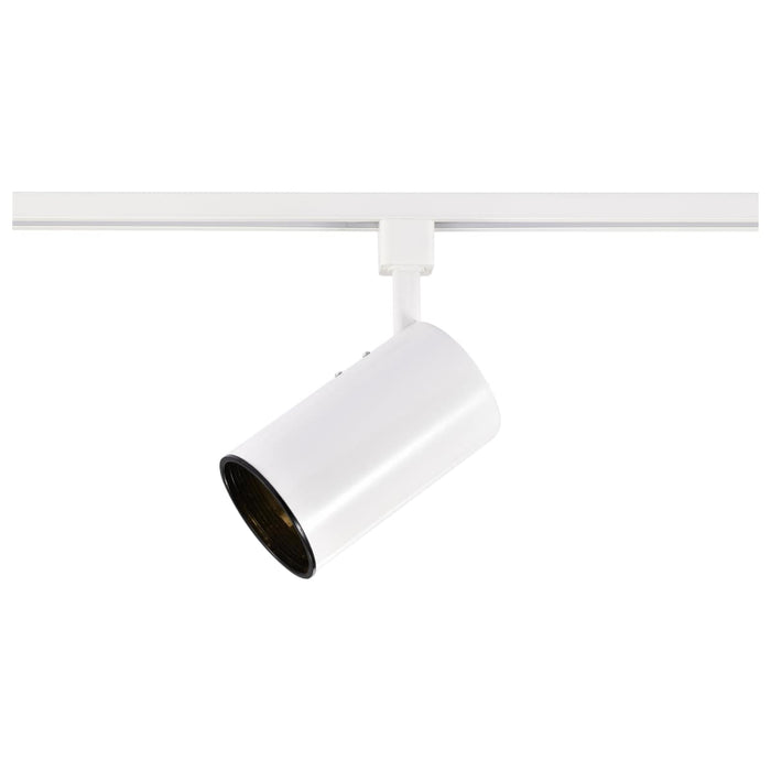 Track Head Nuvo TH200 1 Light - R20 - Track Head - Straight Cylinder - White Finish - H-Style Nuvo