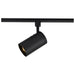 Track Head Nuvo TH201 1 Light - R20 - Track Head - Straight Cylinder - Black Finish - H-Style Nuvo