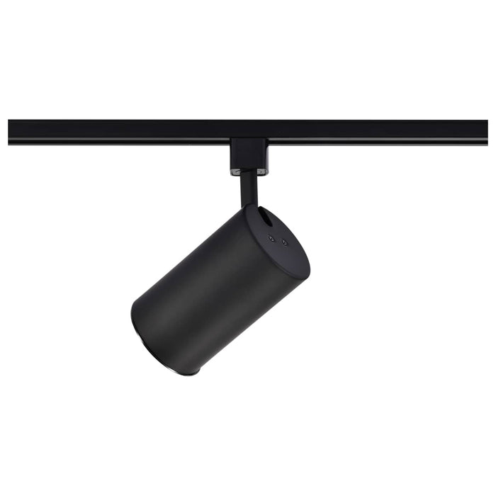 Track Head Nuvo TH201 1 Light - R20 - Track Head - Straight Cylinder - Black Finish - H-Style Nuvo