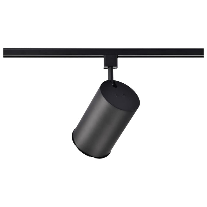 Track Head Nuvo TH203 1 Light - R30 - Track Head - Straight Cylinder - Black Finish - H-Style Nuvo