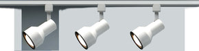 Track Head Nuvo TH206 1 Light - R30 - Track Head - Step Cylinder - White Finish - H-Style Nuvo