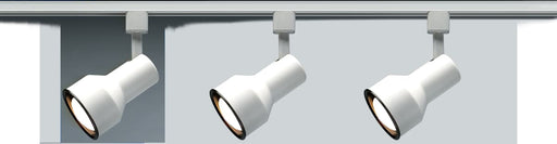 Track Head Nuvo TH206 1 Light - R30 - Track Head - Step Cylinder - White Finish - H-Style Nuvo