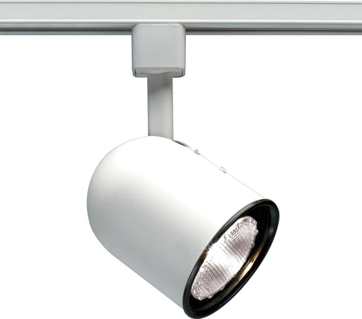 Track Head Nuvo TH218 1 Light - PAR30 - Track Head - Short Bullet Cylinder - White Finish - H-Style Nuvo