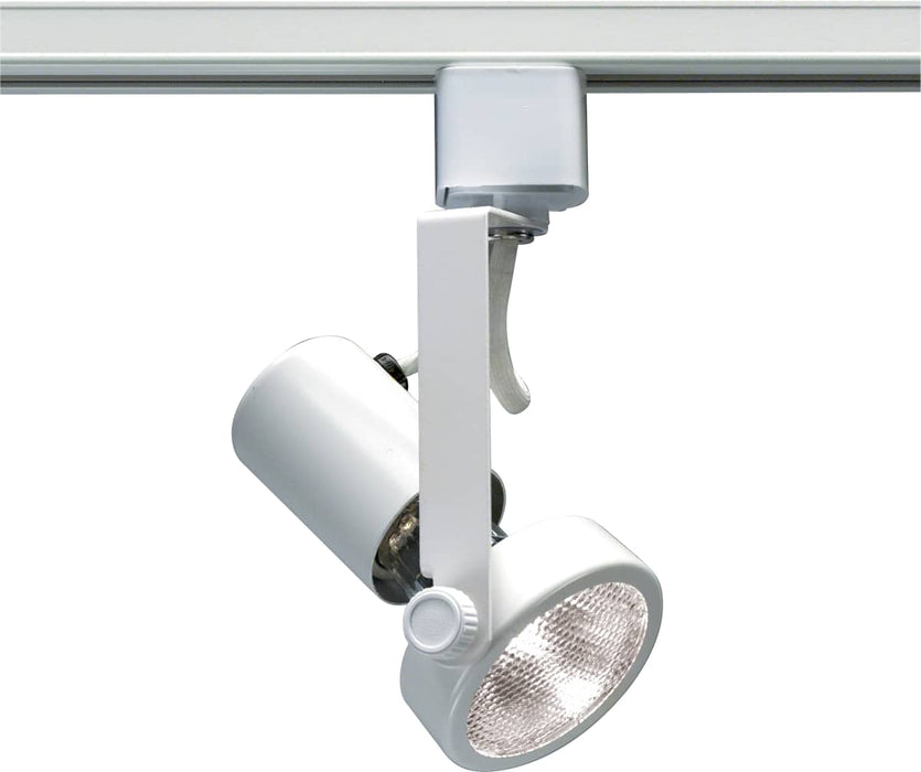 Track Head Nuvo TH220 1 Light - PAR20 - Track Head - Gimbal Ring - White Finish - H-Style Nuvo