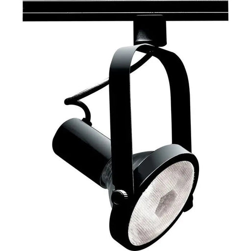 Track Lighting Nuvo TH225 Par28 Black Gimbal Ring Track Head SATCO